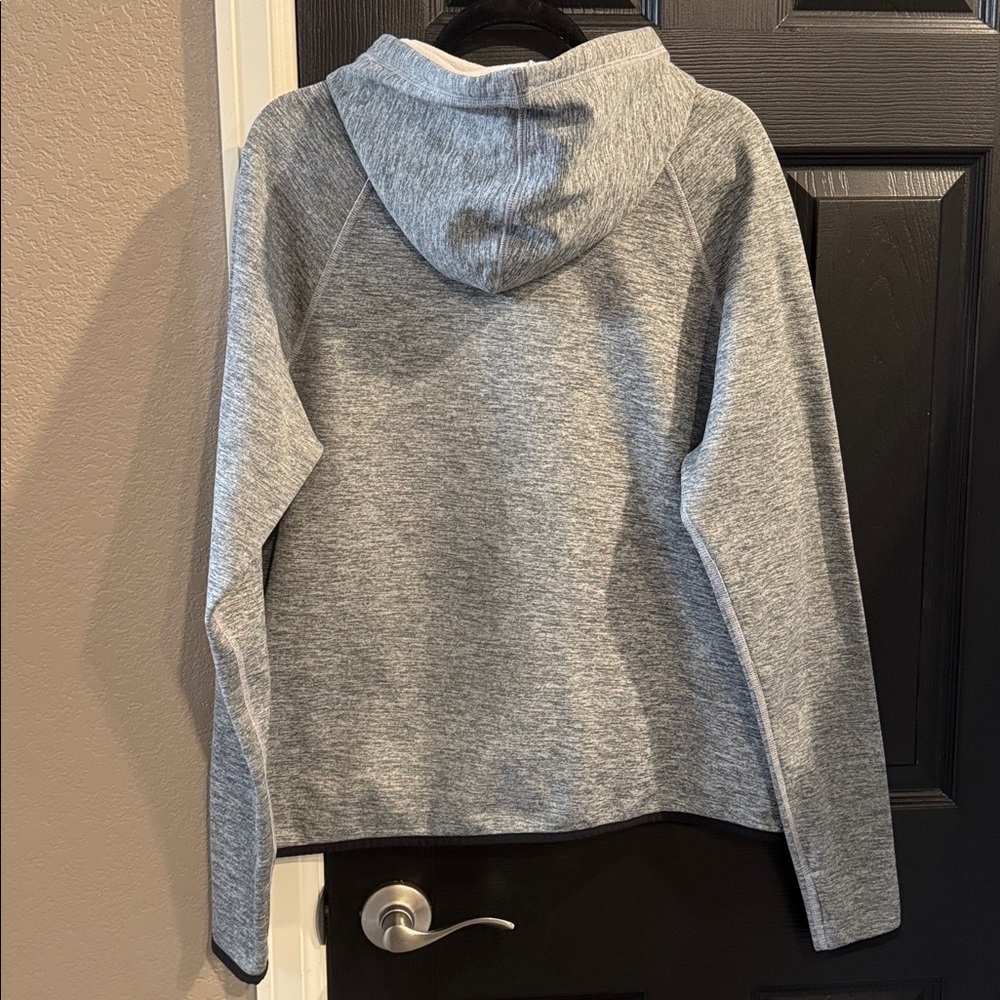 Nike Athletic Performance Gray Softball Swoosh Hoodie - Picture 4 of 4